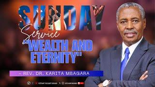 SUNDAY SERVICE II WEALTH AND ETERNITY  II 27th OCT 2024 II 2nd SERVICE