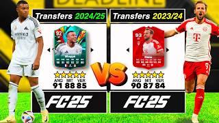 Die BESTEN Transfers 2024 vs Die BESTEN Transfers 2023 in FC 25! 