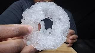 THIN SHAVE ICE | YUMMY AND CRUNCHY | #iceeating #asmr #asmrice