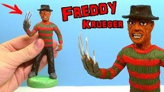 HOW TO MAKE FREDDY KRUEGER out of clay |Tutorial