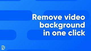 How to remove background in video without a green screen