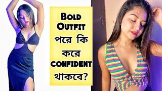 Trying Bold Outfits for the first time| Durba Dey