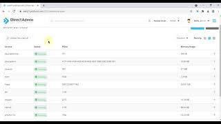 DirectAdmin Service Monitor