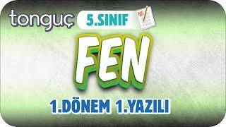 5.Sınıf Fen 1.Dönem 1.Yazılıya Hazırlık  #2024