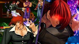 Iori Yagami  evolution: SDM Yaotome [The King of Fighters 1995-2021] #Shorts