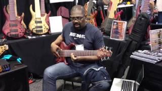 Andrew Gouche @ the MTD Booth - NAMM 2012!