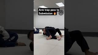 BJJ BREAK DOWN OF arm trap pass