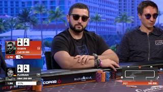 Pocket Aces vrs Straight Draw | MILLIONS World | Caribbean Poker Party 2019
