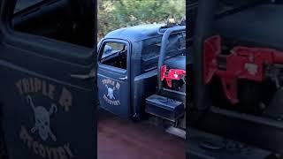 Rat Rod Recovery Truck #shorts #customfabrication #ratrod