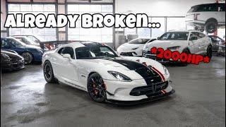 I BROKE MY NEW 2000HP VIPER…