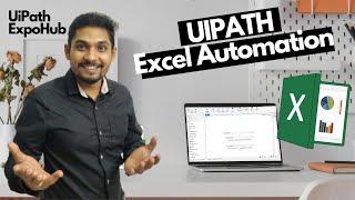 UiPath Tutorial | UiPath Excel Automation | Uipath Excel Activities | Uipath ExpoHub