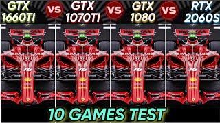 GTX 1660 Ti vs GTX 1070 Ti vs GTX 1080 vs RTX 2060S | 10 Games Tested | Battle Of Gpu's !