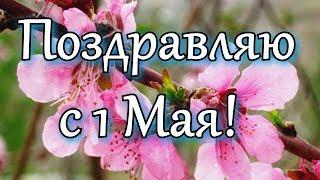 С 1 МАЯ! Поздравительная Открытка с 1 Мая!