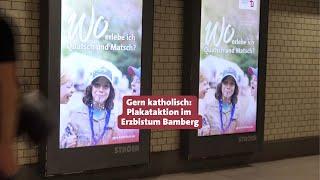 Gern katholisch: Plakataktion im Erzbistum Bamberg