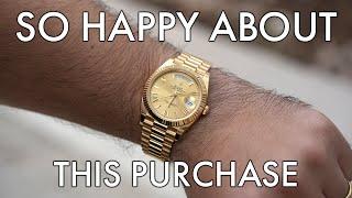 Reviewing the Gold Grail - Rolex Day Date 40