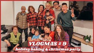 HOLIDAY BAKING, FUN CHRISTMAS GAMES & TIME WITH FAMILY | VLOGMAS 2022