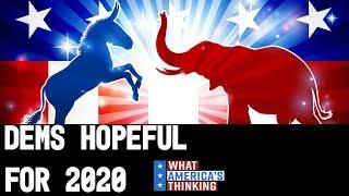 Democratic voters feel hopeful about the 2020 general election
