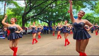 Hermosas y Talentosas Cachiporristas en Band Fest Panamerican 2024