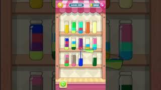 Water sort Puzzle level 261 (play on Facebook)