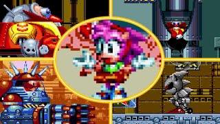 Classic Final Bosses, but Amy! [Sonic Mania Plus mods Gameplay]