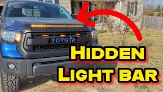 Installing a Hood Bulge light bar | 2014 Toyota Tundra