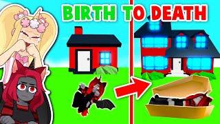 Birth To Death Build Challenge With My Best Friend In Adopt Me! (Roblox)