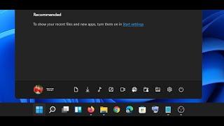 How To Add Windows 11 Settings & Other Icons Next To The Power Icon On Windows 11 Start Menu