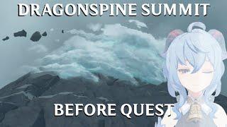 Reaching Dragonspine Summit Without the Quest