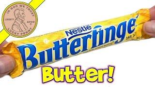 Butterfinger Candy Bar - Crispety, Crunchety, Peanut Buttery! - USA Candy Tasting