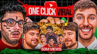 One Click Strategy used By Popular YouTubers to go VIRAL  feat. Filmora AI