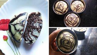 Zebra Cake In Katori | Eggless & Without Flour & Oven | Tipsify Sangita