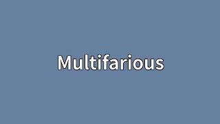 Multifarious Meaning