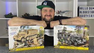 COBI® 2274/2275  Sd.Kfz. 7/1 & 2cm Flakvierling and Sd.Kfz. 7 Half-Track | 1:35 ▶️ REVIEW & FACTS