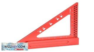 Fonson Tools 3 inch / 4 inch Carpenter Triangle Ruler Rafter Square Review