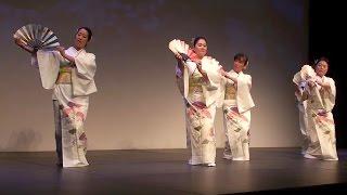 Japanese Folk Dance (Odori) at Haru Matsuri Toronto - 春祭り 2014 日系文化会館