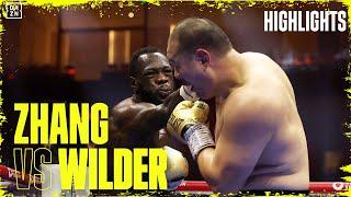 Zhilei Zhang vs Deontay Wilder | Boxen | DAZN Highlights