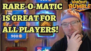 Rare-O-Matic Guide - How to Get, Use, and Which Minis Are the Best to Upgrade - Warcraft Rumble