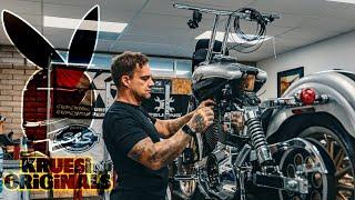 100th anniversary harley davidson dyna custom club style build Kruesi Originals