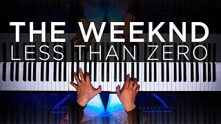 The Weeknd - Less Than Zero (The Theorist Piano Cover)