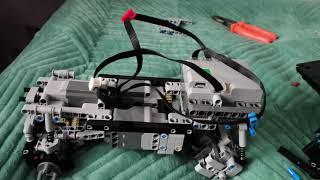 новое шасси (не) для УАЗа из LEGO TECHNIC