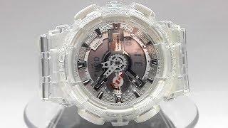 Casio G-Shock GA-110CR-7A - best transparent G-Shock ever - 2018