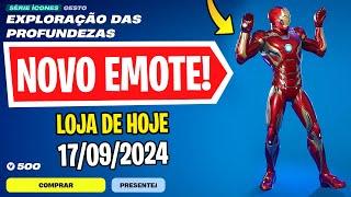 EXPLORAÇÃO DAS PROFUNDEZAS! Nova Loja de Hoje Fortnite [17 de Setembro 2024] Loja de Itens Fortnite