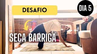 Exercícios abdominais para diminuir barriga | Desafio seca Barriga