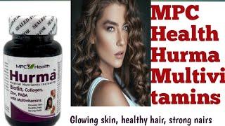 Hurma & vitamin-C tablets honest review |healthy Hairs | Glowing skin |     Strong Nails