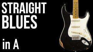 Straight Blues in A - Backing Track