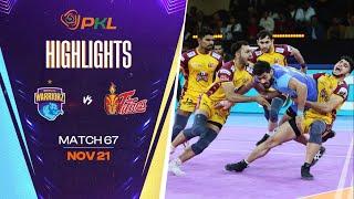 Match Highlights: Bengal Warriorz vs Telugu Titans | November 21 | PKL Season 11