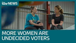 More undecided voters are women than men - but in a thoughtful way | ITV News