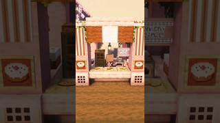 Minecraft | Cherry Blossom Bakery Stall  #minecraft #minecraftbuild #arthialore #shorts