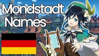 How to Pronounce ALL German Mondstadt Names in Genshin Impact