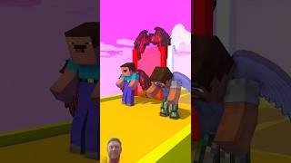 Steve's Destiny VS Noob's Destiny - Funny Animation #minecraft #roblox #beststeve